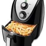 Fritadeira Sem Óleo Air Fryer 5L, Mondial, Preto/Inox, 1900W, 110V - AFN-50-BI